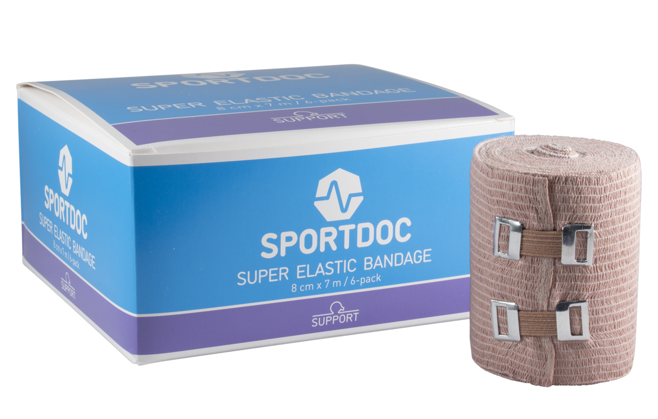 Super Elastik Bandage 8cm X 7m - 6 Stk