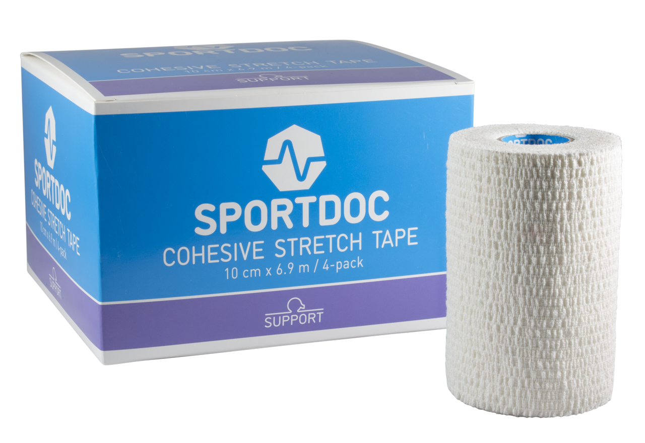 02 503220 cohesive stretch tape 10 cm 4 pack kartong  p web